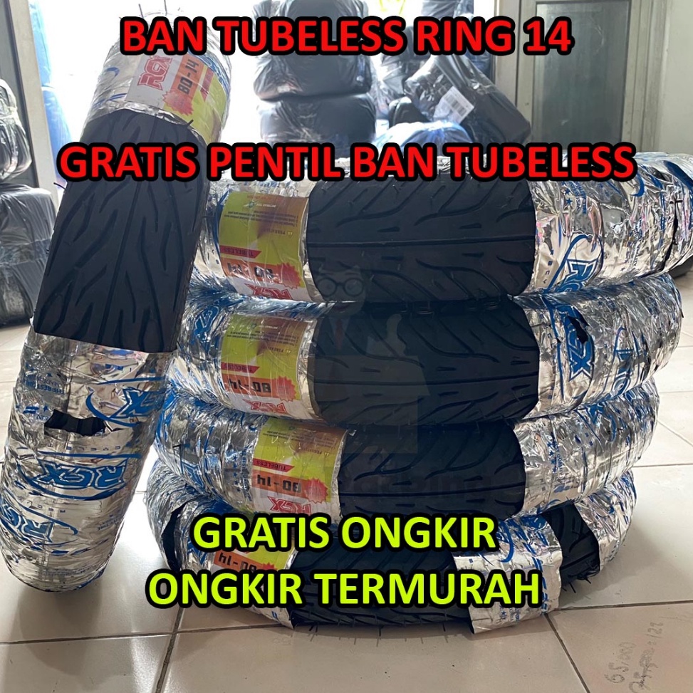 BKC Ban Tubles Motor Matic Ring 14 Ban Motor Ring 14 Ban Beat Ban Vario Ban Mio Ban Tubeless Ring 14