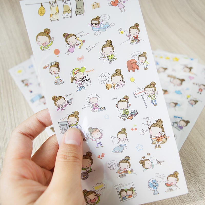 

BUNGIRL DAILY LIFE DIARY DECO STICKERS