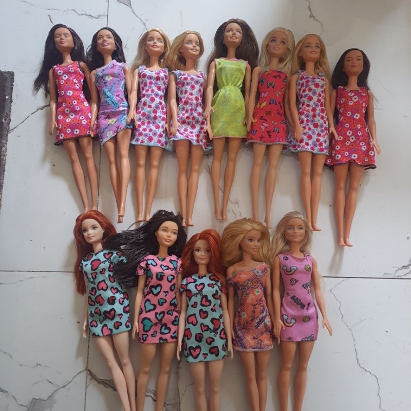 boneka barbie ori mattel bekas masih bagus murah mainan anak