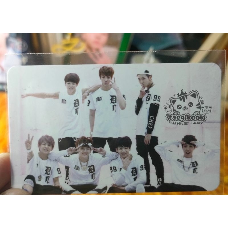 PHOTOCARD OT7 BTS OFFICIAL ( READY KAMAR,BACA DESK )