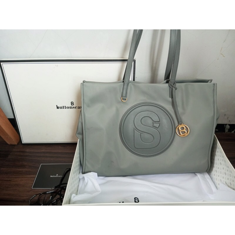 tas buttonscarves tote bag