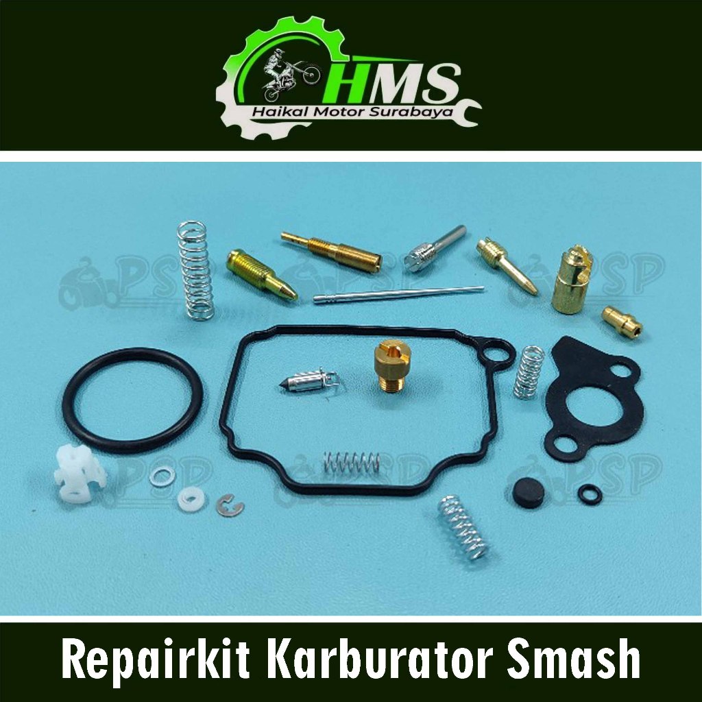 Repairkit Karburator Smash - Kalburator Repair Kit Parkit Spuyer Karbu Assy Suzuki Smash R New