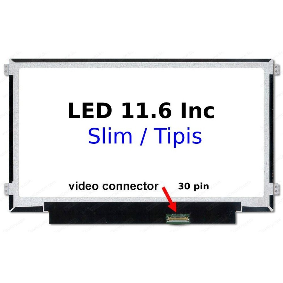 LCD LED 11.6 slim Acer Aspire 3 A311-31 E3-111 ES1-111 ES1-131 ES1-311 30 pin