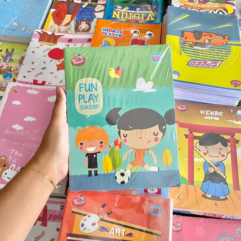 

(10 BUKU) BUKU TULIS SIDU ISI 58 LEMBAR