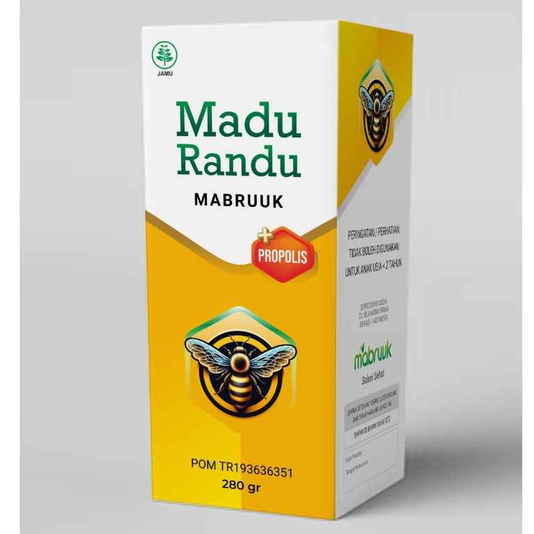 

Madu Randu Propolis 280 gr Mabruuk