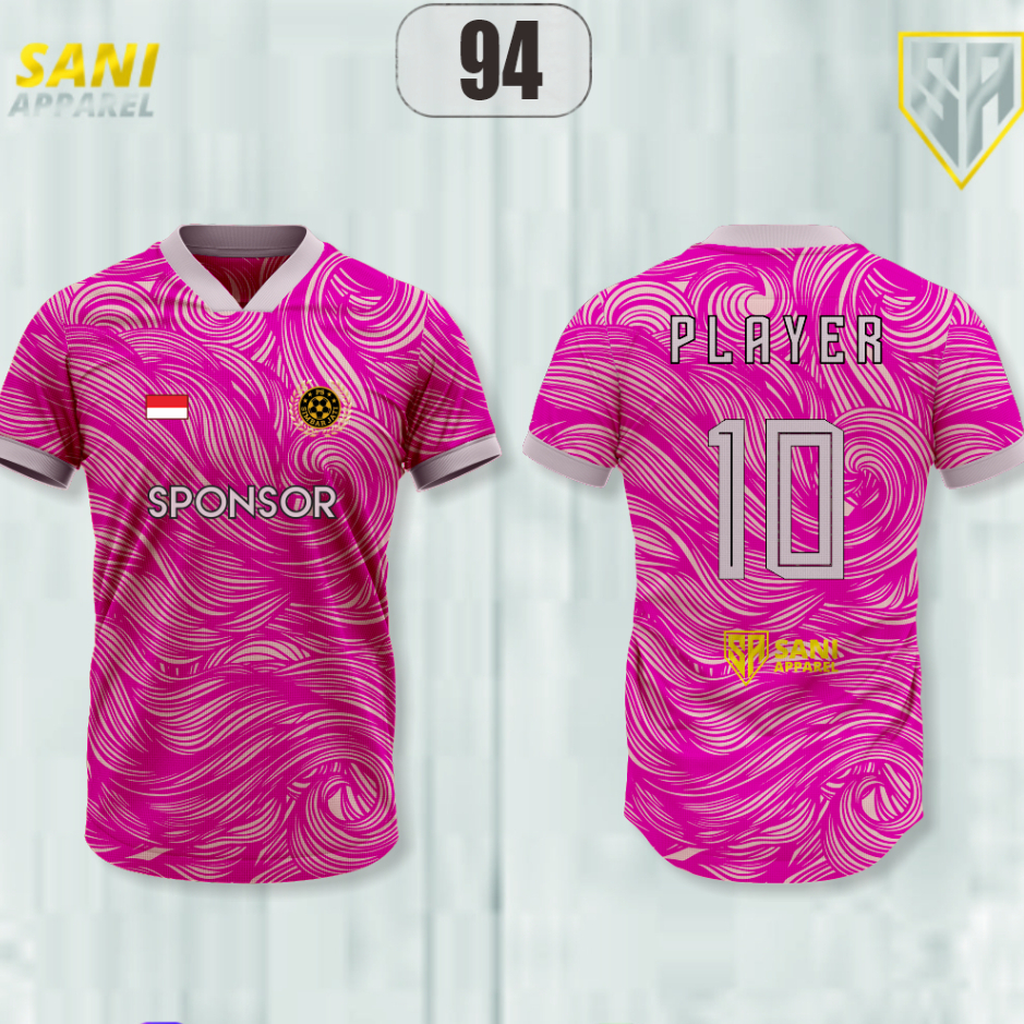 Jersey futsal pink