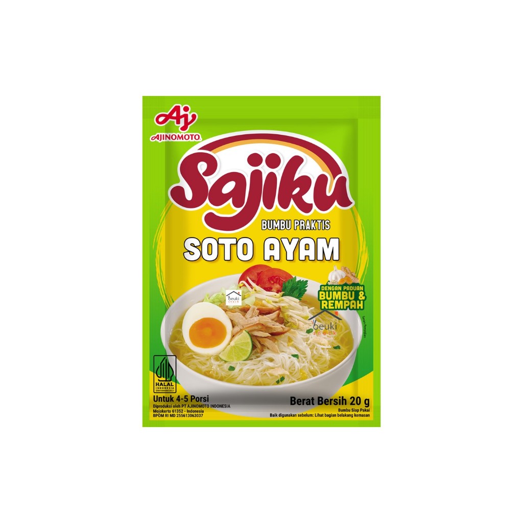 

Sajiku Soto Ayam Bumbu Instan Bubuk Praktis