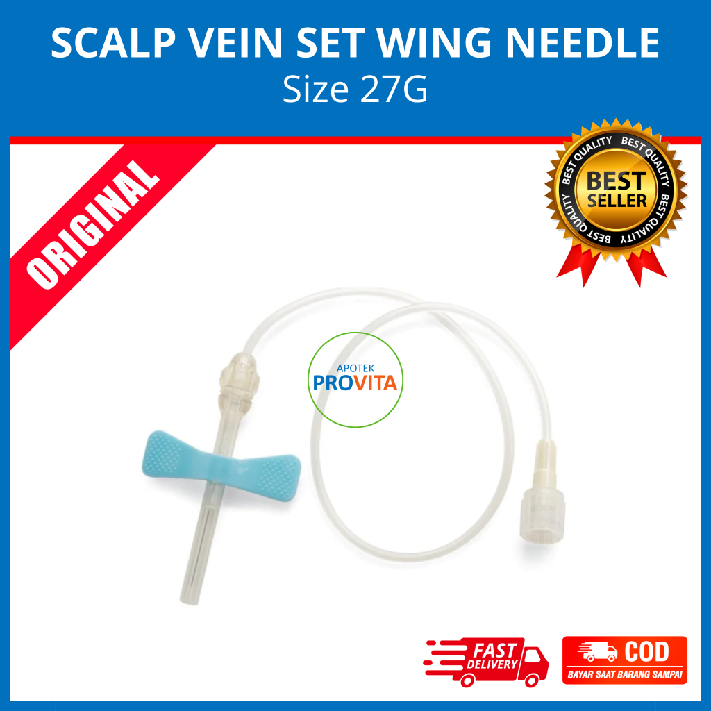 SCALP VEIN SET WING NEEDLE ONEHEALTH