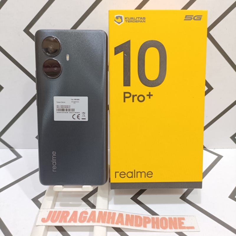 Realme 10 Pro + Plus 5G Ram 12/256GB + 8/128GB Hp Second Seken Bekas Fullset
