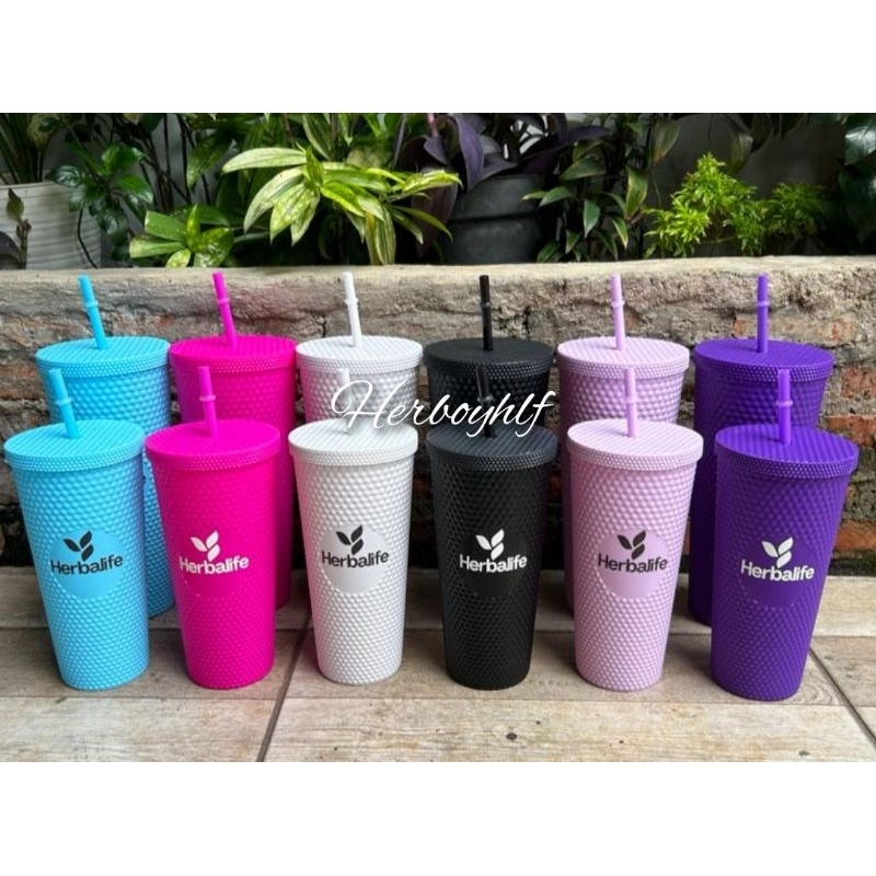 Gelas Tutup + Sedotan