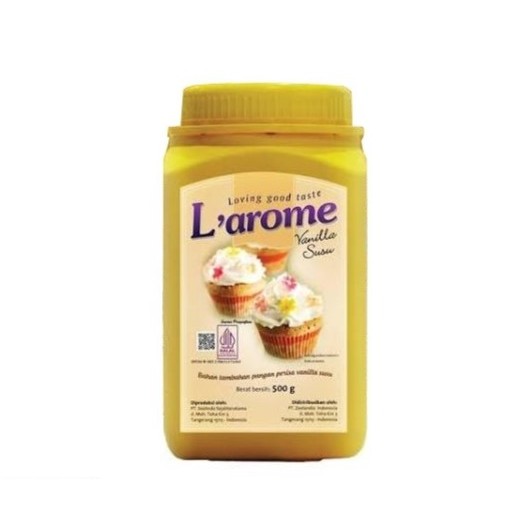 Larome Vanilla Susu Bubuk 500gr - Susu Bubuk Vanilla Milk Powder