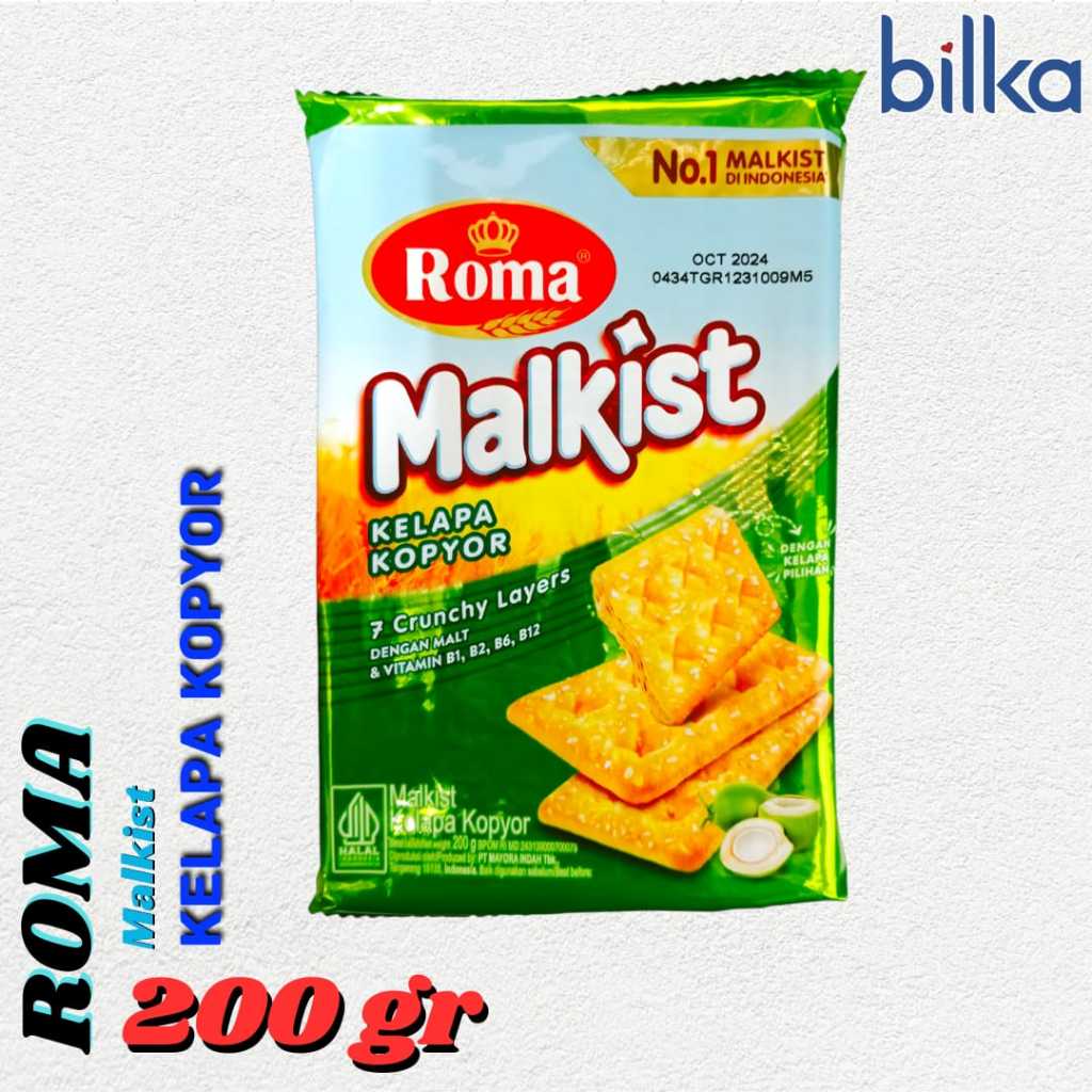 

ROMA Malkist Kelapa Kopyor 200gr