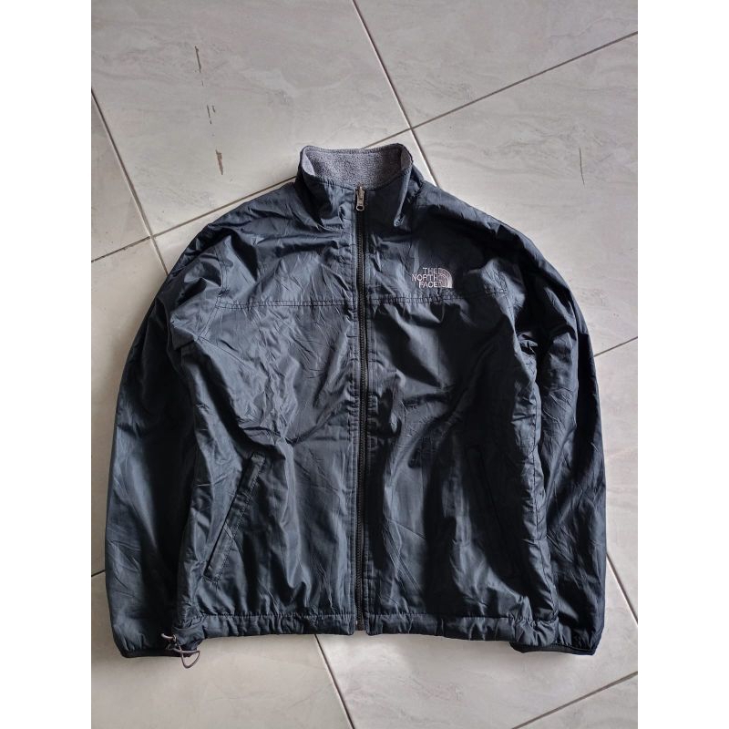 Jaket TNF Goretex Reversible Bolak - Balik polar