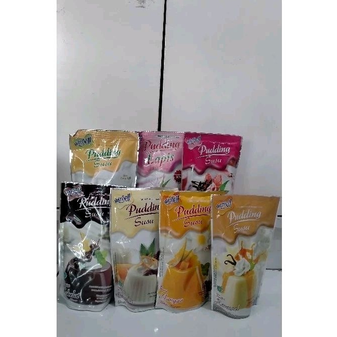 

NUTRIJEL PUDDING BUBUK DENGAN SUSU ALL VARIAN