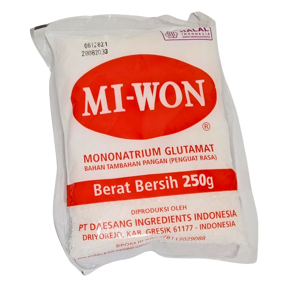 

Miwon MSG 250gr / Micin / Penyedap Rasa / Penyedap Masakan