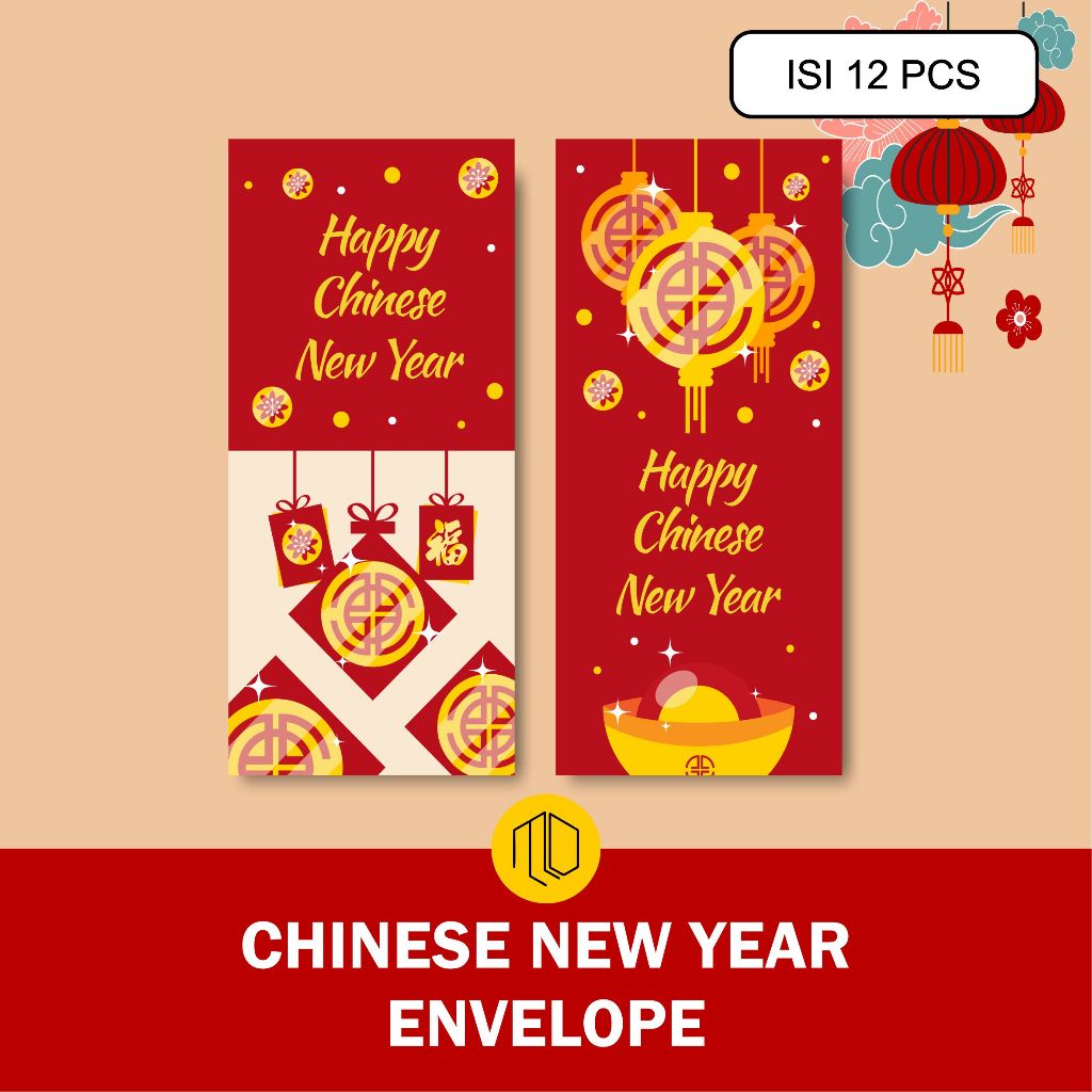 

Angpau Imlek Chinese New Year Isi 12 Pcs / Angpao Imlek 2024 / Amplop Angpao Naga Sanrio CNY Sincia Lucu / Angpao Imlek Tahun 2024 2025 2026 / Angpao Imlek Sincia Unik / Amplop Cina Chinese