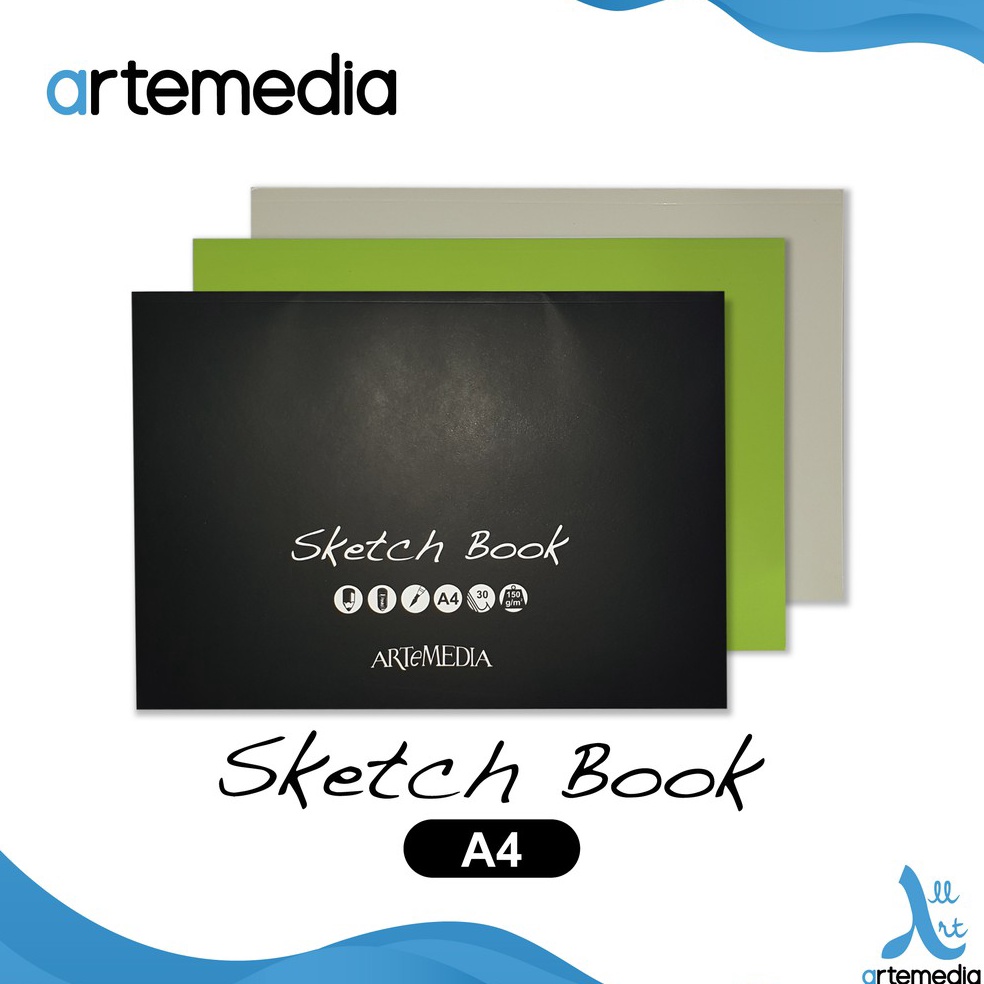 

ART L2K Kertas Gambar Artemedia A4 Drawing Paper Pad Sketchbook