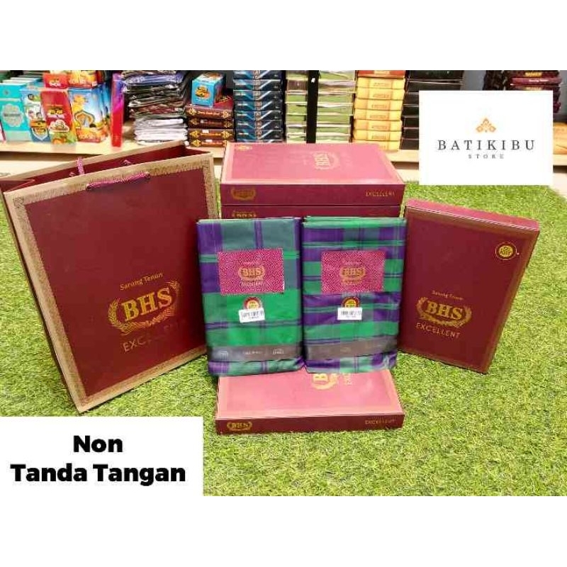 Sarung Bhs Excellent KDT Hijau Non Tanda Tangan [0030343]