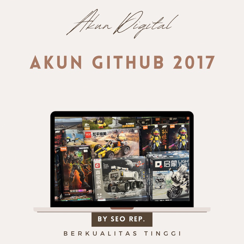 Akun Github Old Tahun 2017 Premium