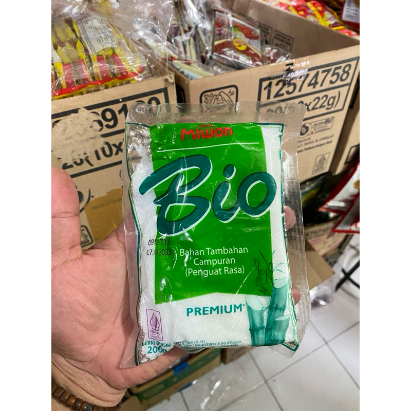 

micin penyedap rasa miwon bio 200gr 40gr