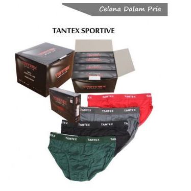 Celana Dalam Pria Karet Luar Tantex Sportive Isi 3 Pcs