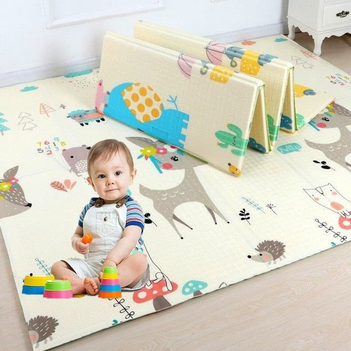 Karpet Lipat Playmate Karpet Bayi Matras Tikar Lipat 200x180x6Mm / Playmat Size 180X200 Playmate Bab