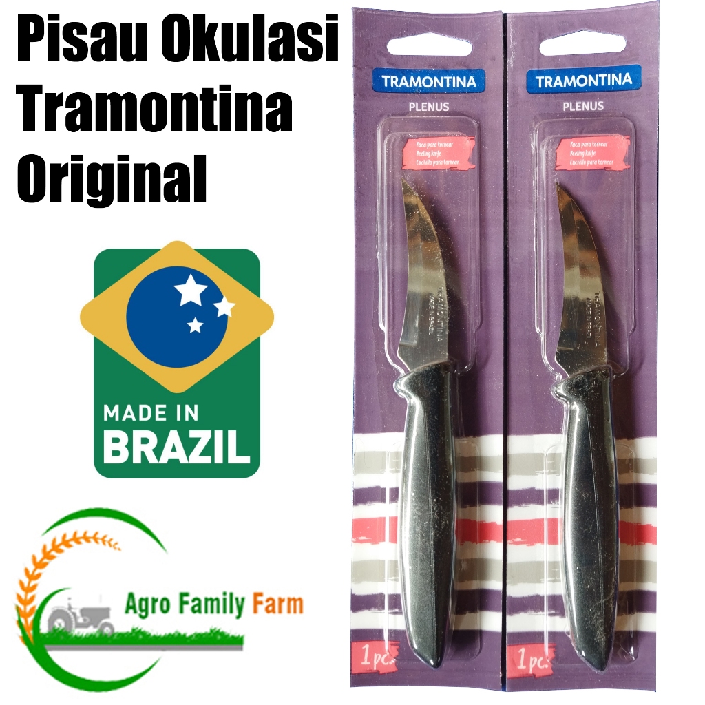 Pisau Okulasi Tramontina Original Peeling Knife 3" Plenus