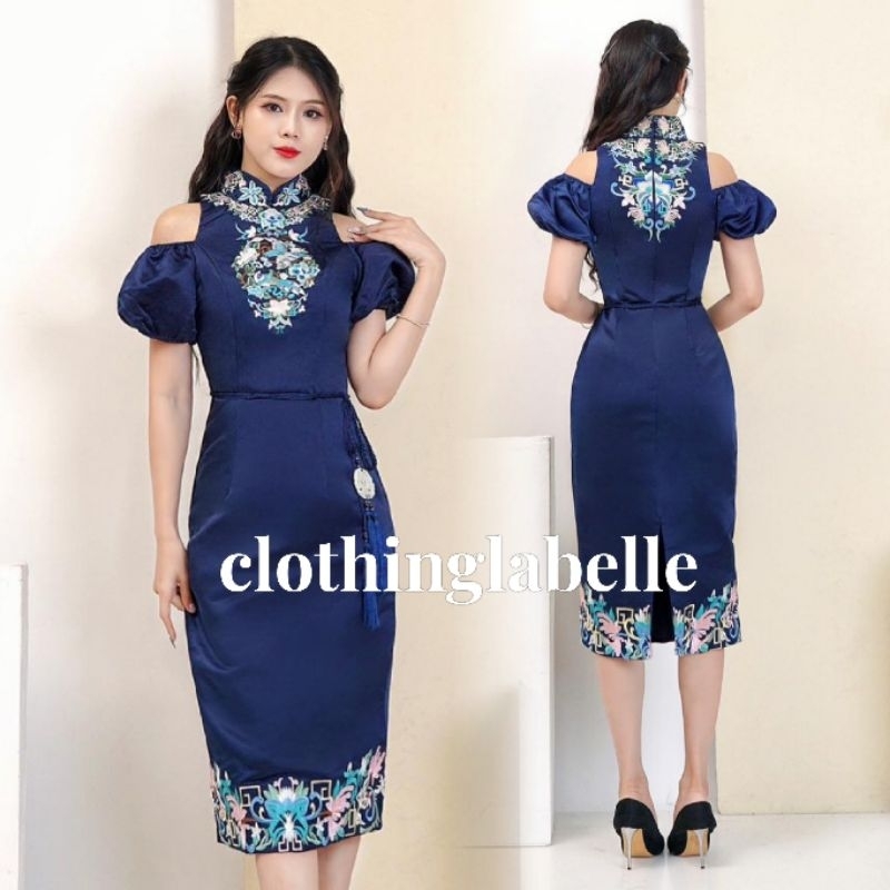 cheongsam sangjit cny party dress