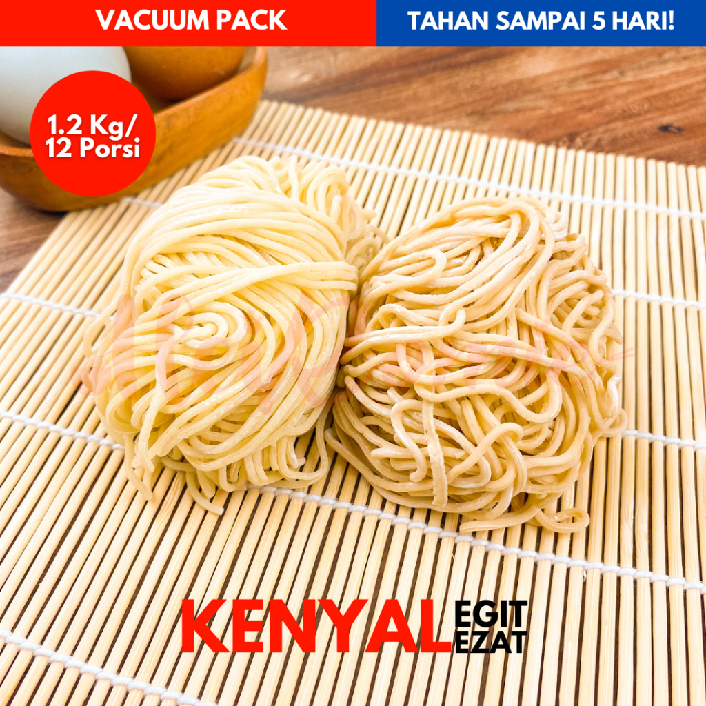 

Vacuum Pack Ramen Mentah Basah 12 Porsi