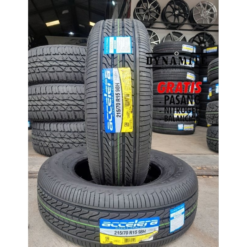 Ban Mobil Suzuki Katana R15 215 70 Accelera Eco Plush Ring 15 215 / 70 Radial Ban Luar murah Terlari