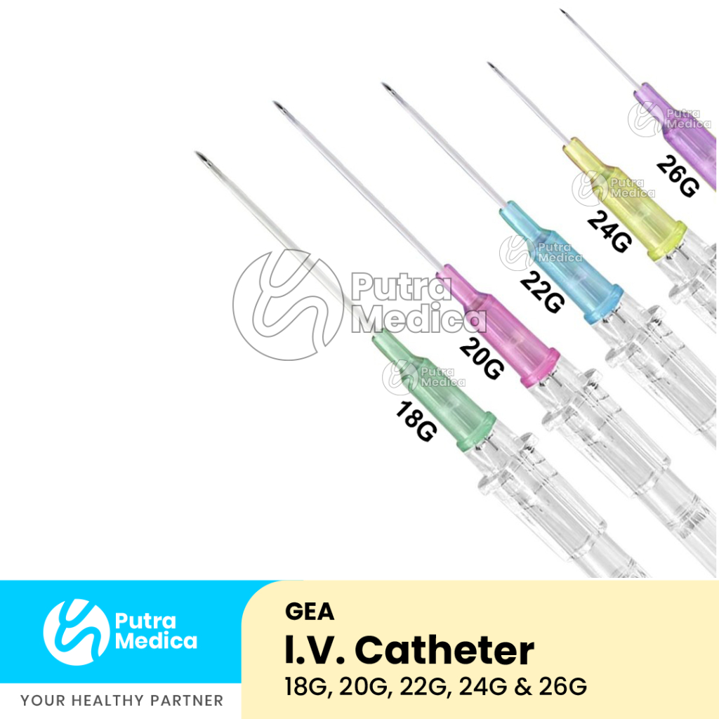 Gea IV Catheter - 1pc / Abocath Infus Cateter / Alat Medis Kedokteran