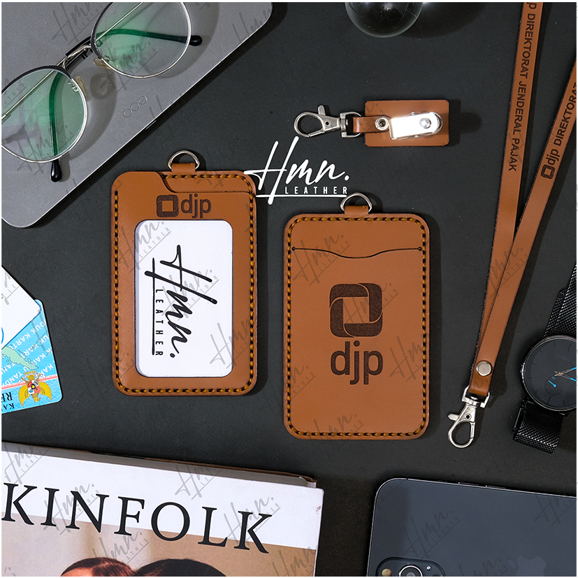 

Idcard holeder kulit gantungan idcard kulit murah