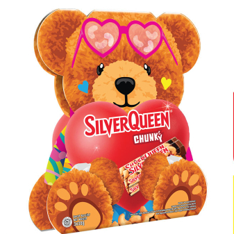 

SilverQueen Beruang Edisi Valentine | Coklat Teddy Bear