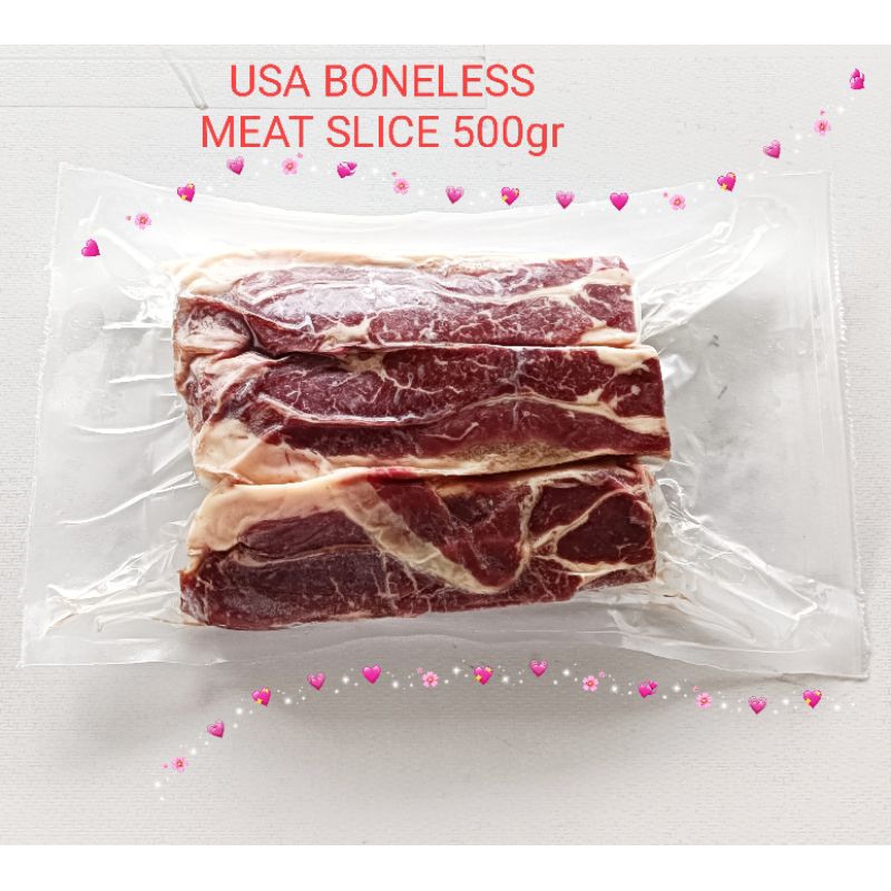 

USA BEEF SLICED PREMIUM 500GR