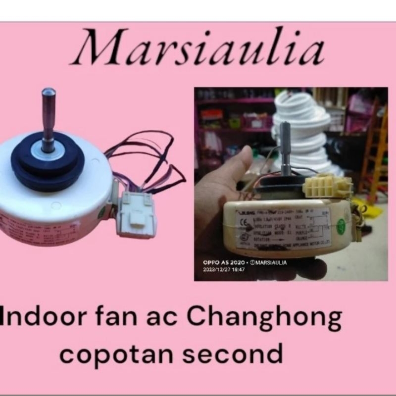 fan indoor AC Changhong 8 watt copotan unit second