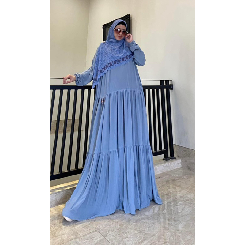Zharaura Dress Polos scraf