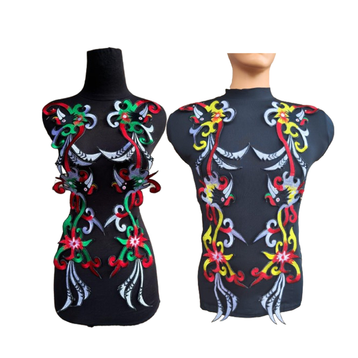 BORDIR MOTIF DAYAK SANGKARUT