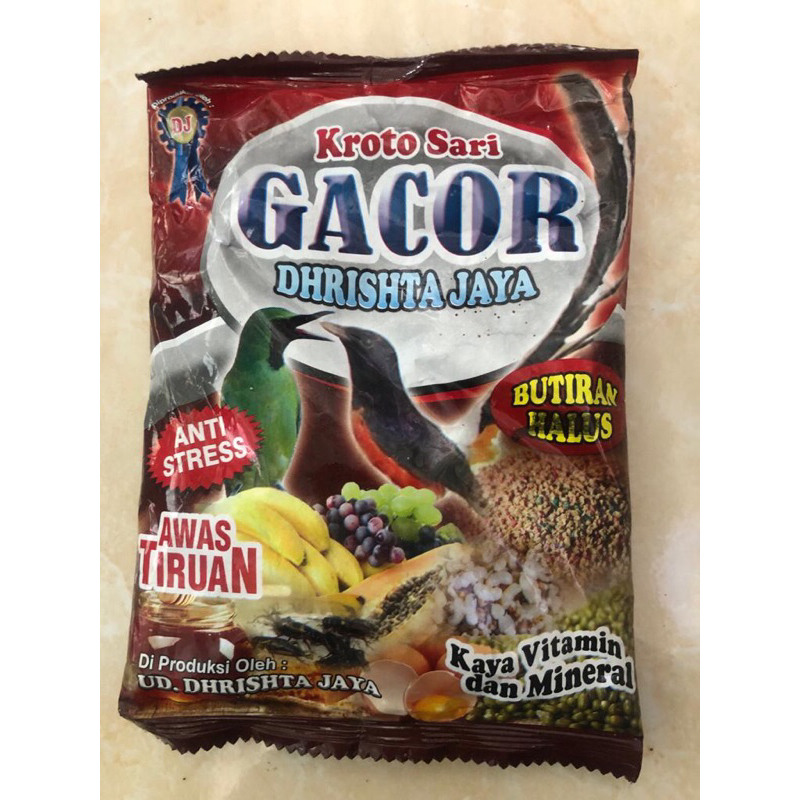 KrotoSari Kroto Sari Pakan Burung Halus Dan Kasar Original