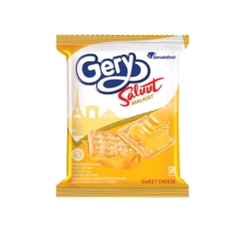 

Gerry Saluut Sweet Chesse [ 18 gr x 10 pcs]