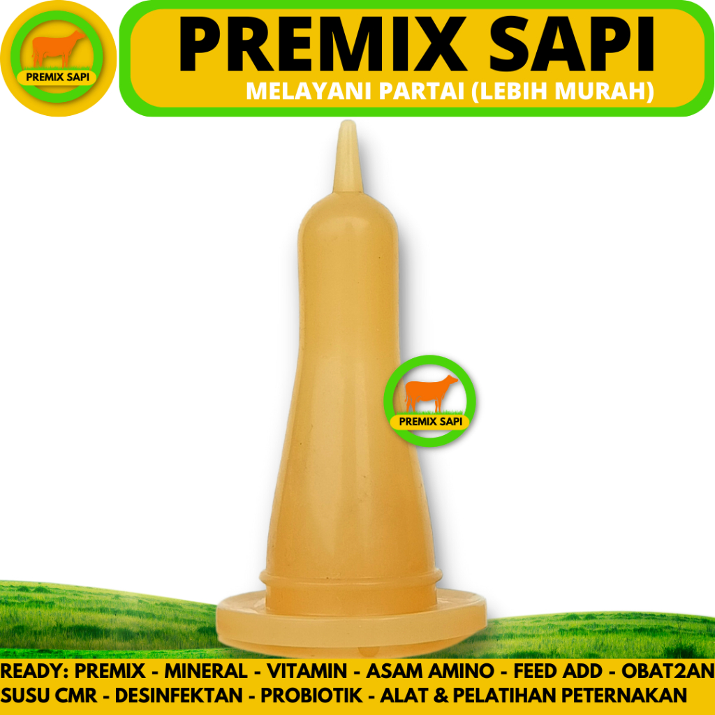 DOT KAMBING SILIKON KUNING - Dot Cempe Silikon Kuning Berkualitas - Dot Anak Kambing