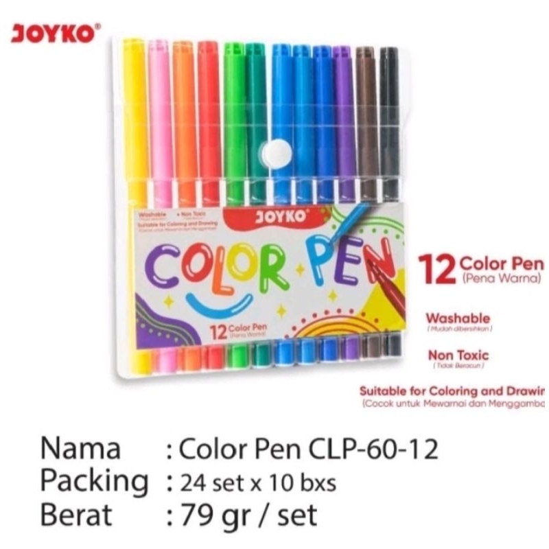 

colour pen joyco 12wana