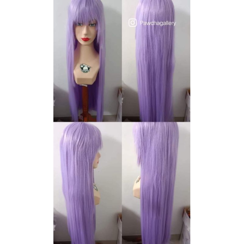 wig ungu panjang wig qiqi wig cosplay