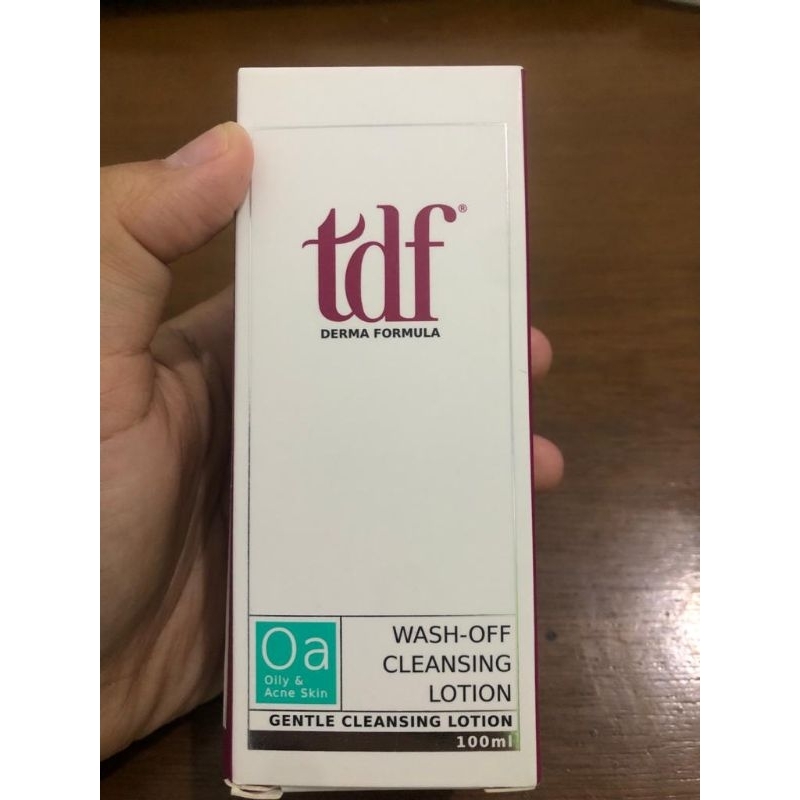 TDF wash off cleansing lotion