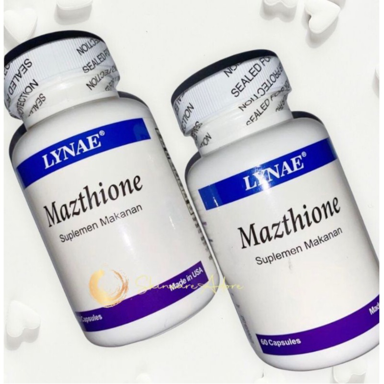 Pil pemutih badan alami super ampuh,aman, Mazthione 100% ORIGINAL ( ECER dan BOTOL )  !