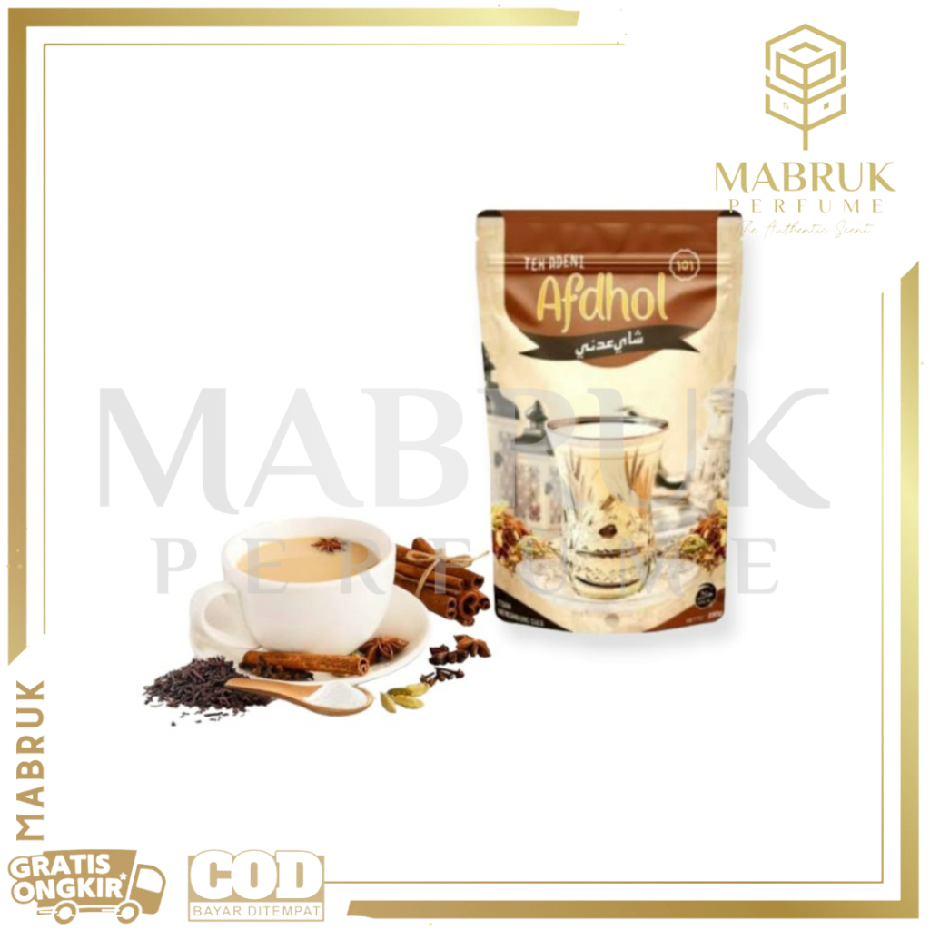 

BISA COD Teh Adeni Khas Aden Yaman Rempah Tradisional Afdhol 250 Gram Sayi Adni Sahi Adnee 250gr