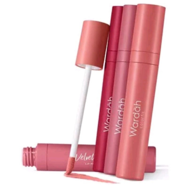 lip cream wardah velvet matte,lip mousse