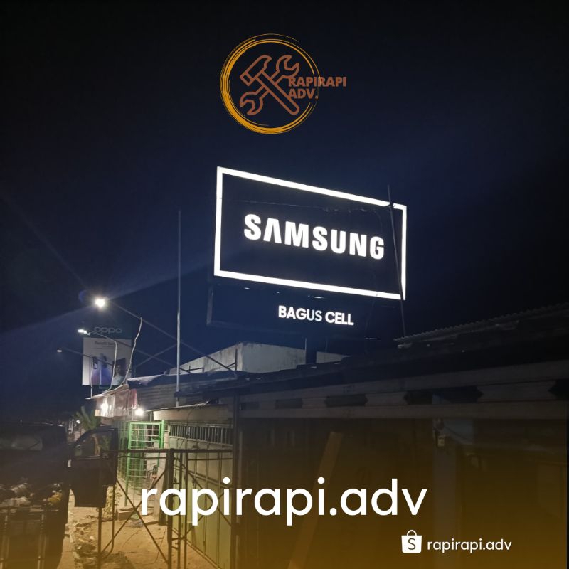 NEON BOX BACKLITE  CUSTOM UKURAN