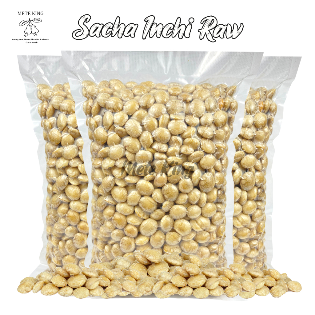 

Kacang sacha inchi mentah 1kg organik kering healty food