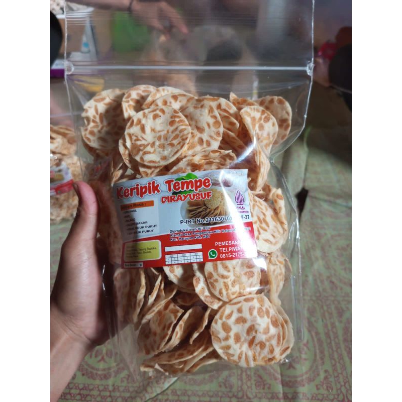 

Keripik Tempe Dirayusuf 250g