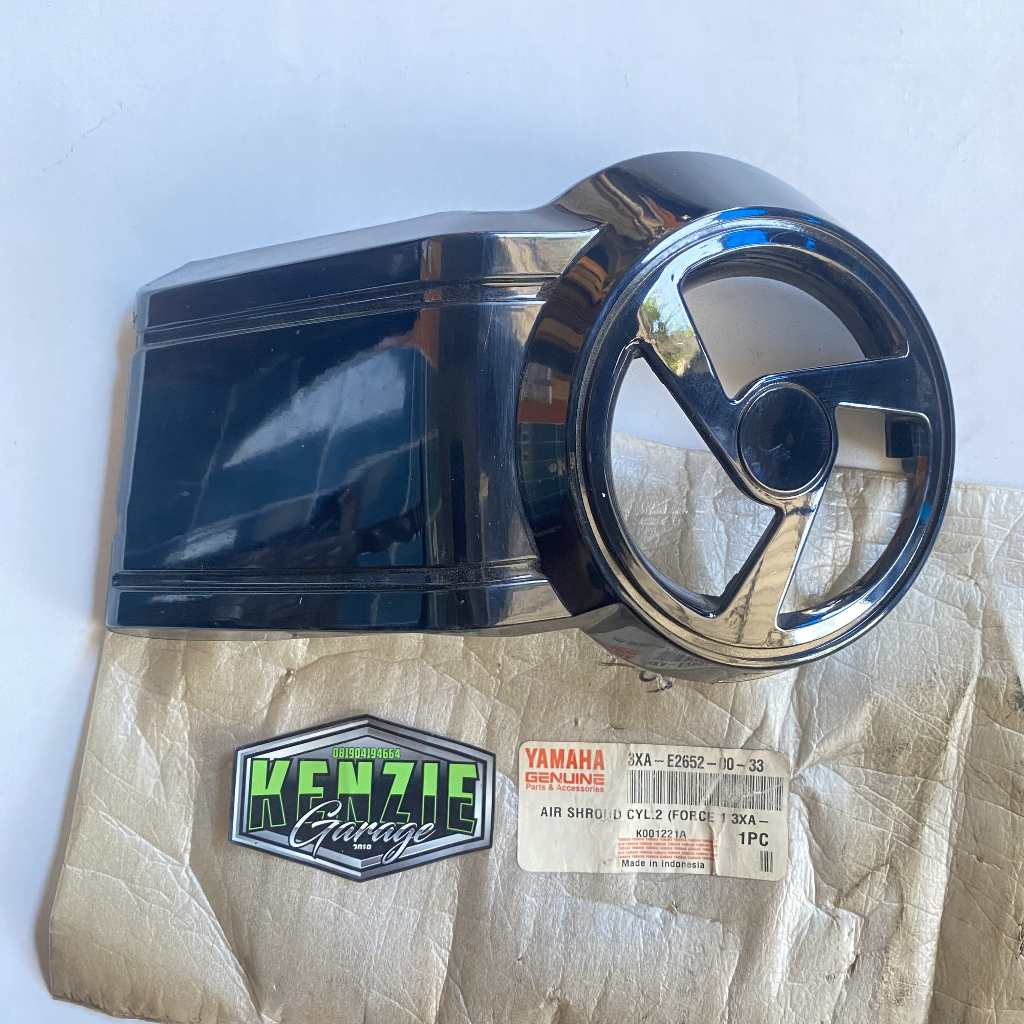 Air Shroud Cylinder 2 Cover Tutup Kipas Force 1 F1Z hitam Original YGP 3XA-E2652-00-33